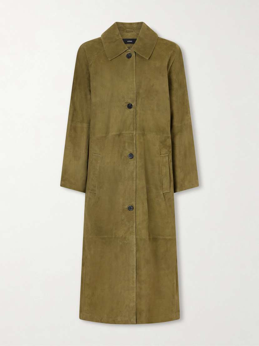 ARMA Judy Suede Coat - Women's Clothing