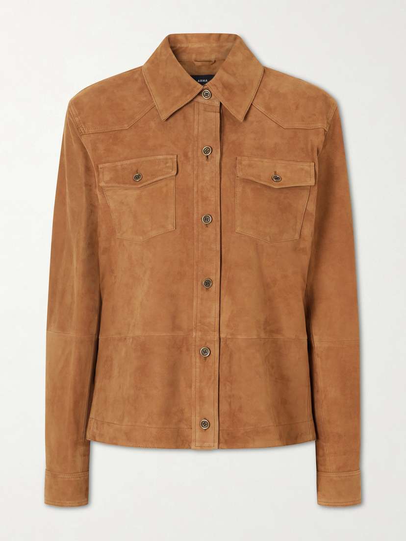 ARMA Faye Suede Jacket - Women's Clothing