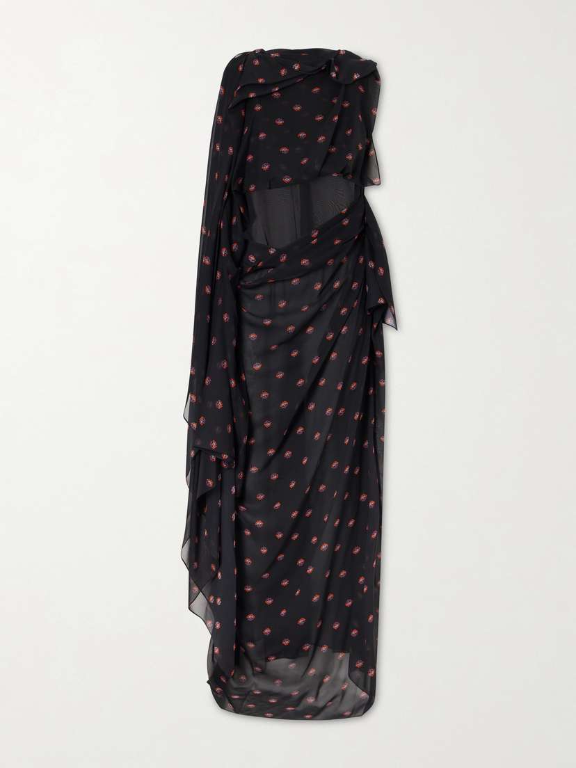 LIBEROWE Floral-print Silk-chiffon Gown | Thumbnail 5 LIBEROWE Floral-print Silk-chiffon Gown | Thumbnail 5