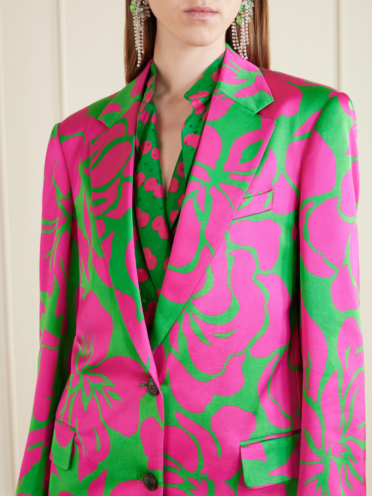 Dries Van Noten Chic Summer Jacket For Women In Green