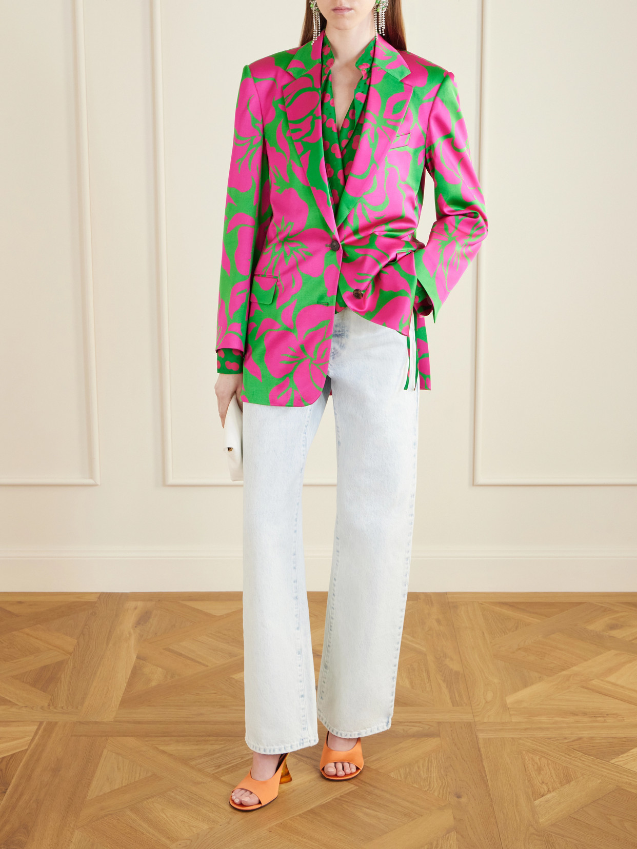 Dries Van Noten Chic Summer Jacket For Women In Green