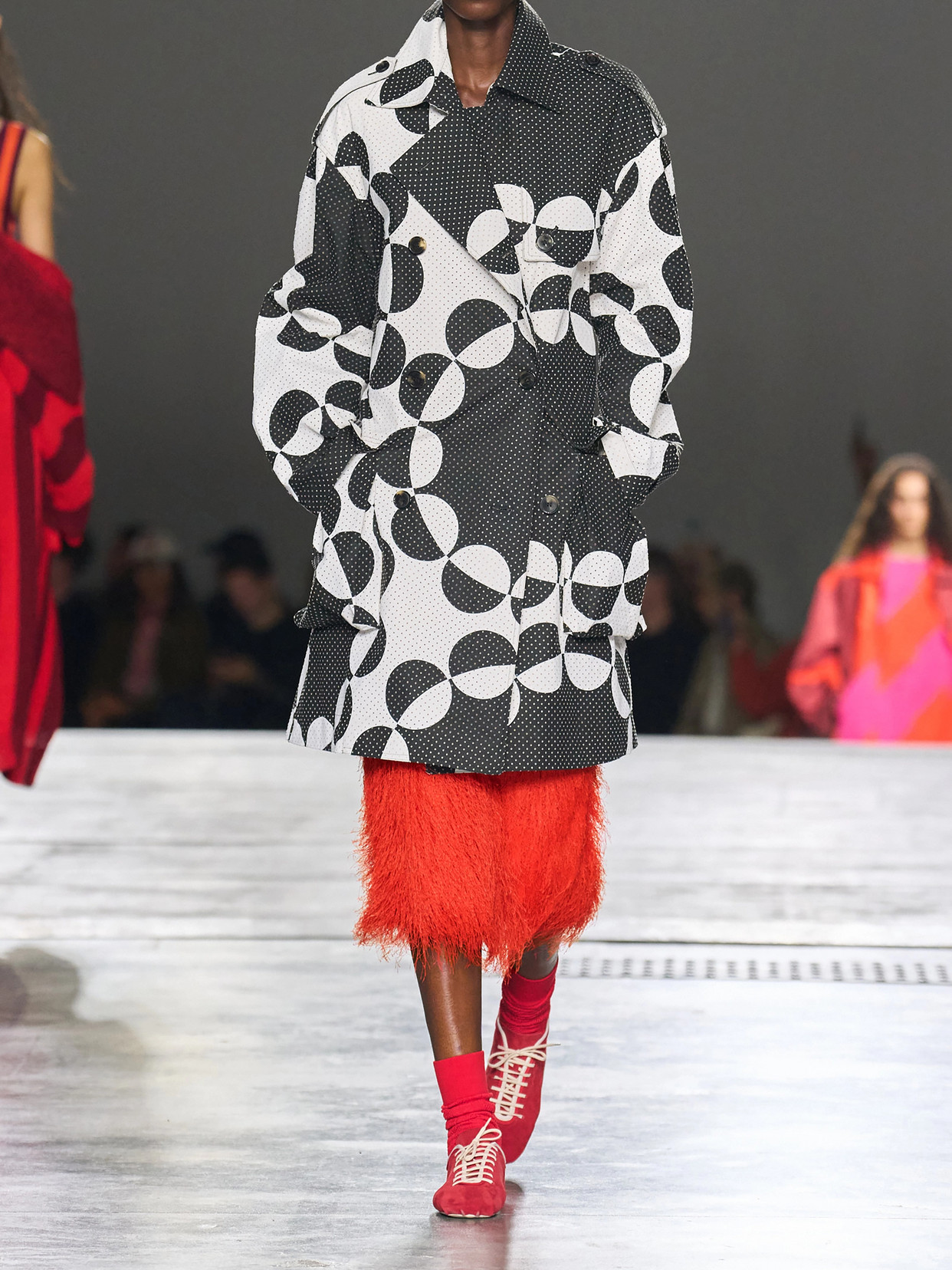 Fringed Midi