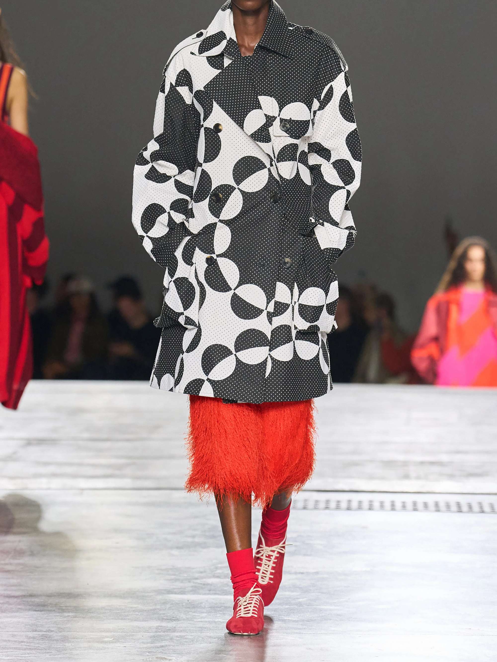 DRIES VAN NOTEN Fringed knitted midi skirt | NET-A-PORTER