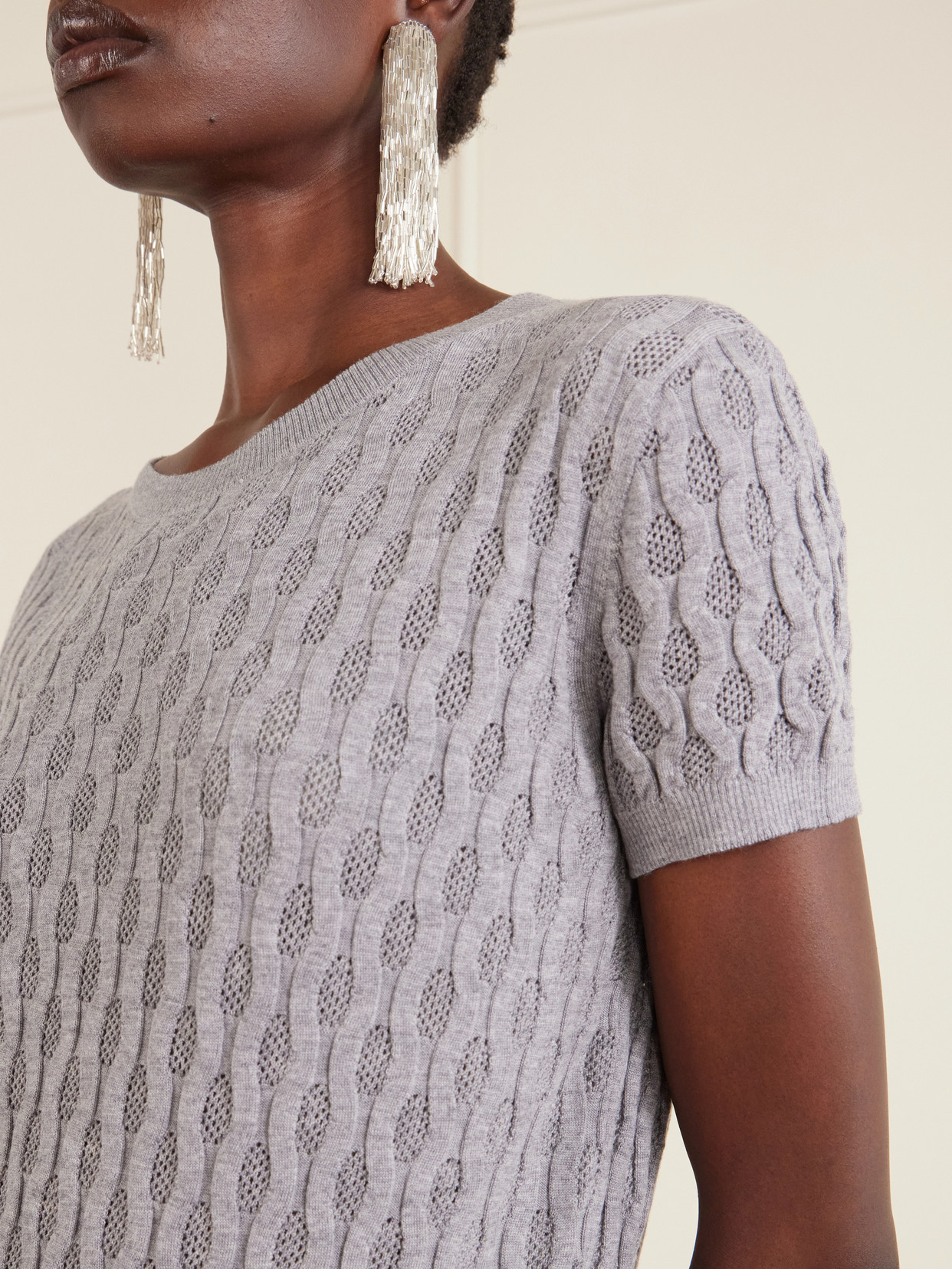 Target Pointelle Merino Sweater