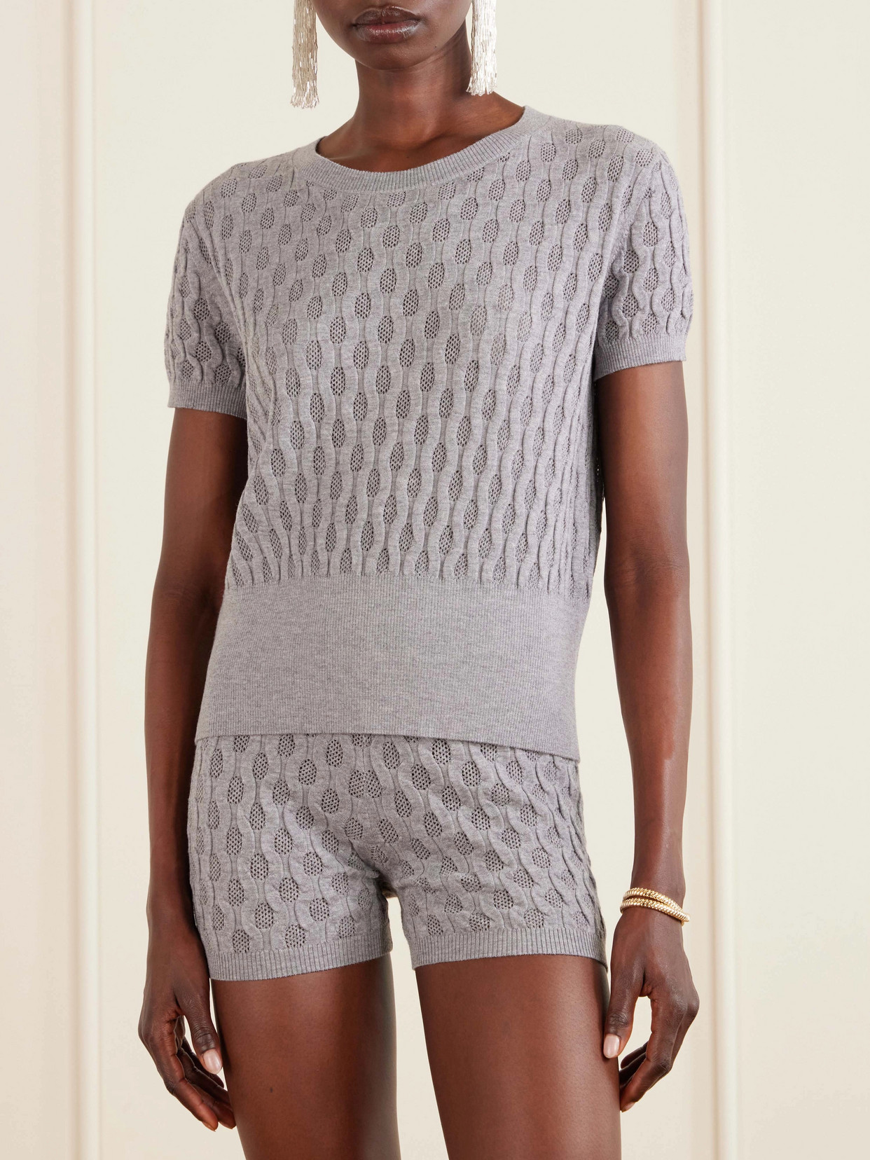 Target Pointelle Merino Sweater