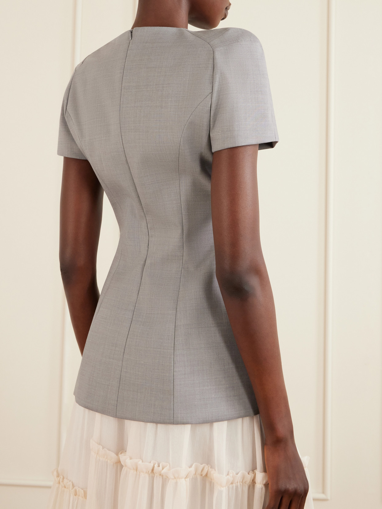 Mélange Grain De Poudre Blouse