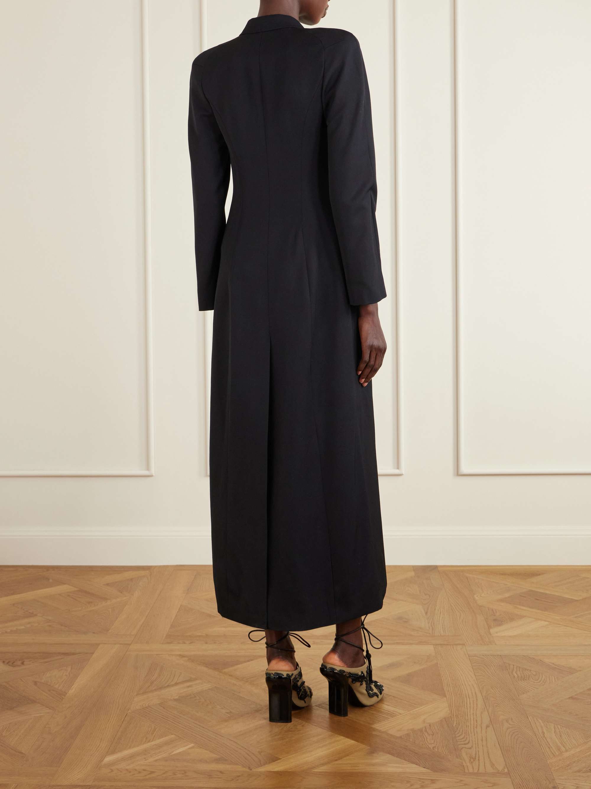 DRIES VAN NOTEN Ronna double-breasted wool coat | NET-A-PORTER