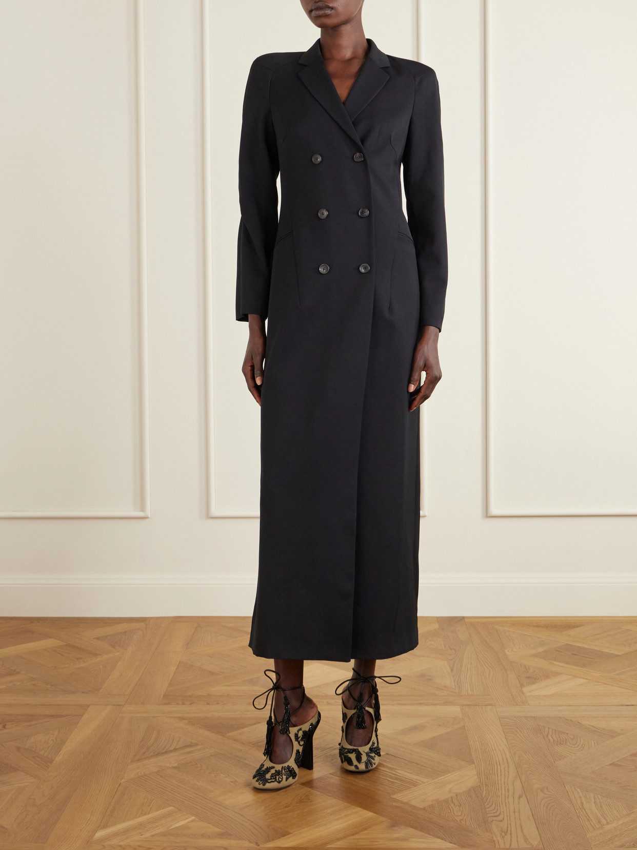 Ronna Double-Breasted Coat