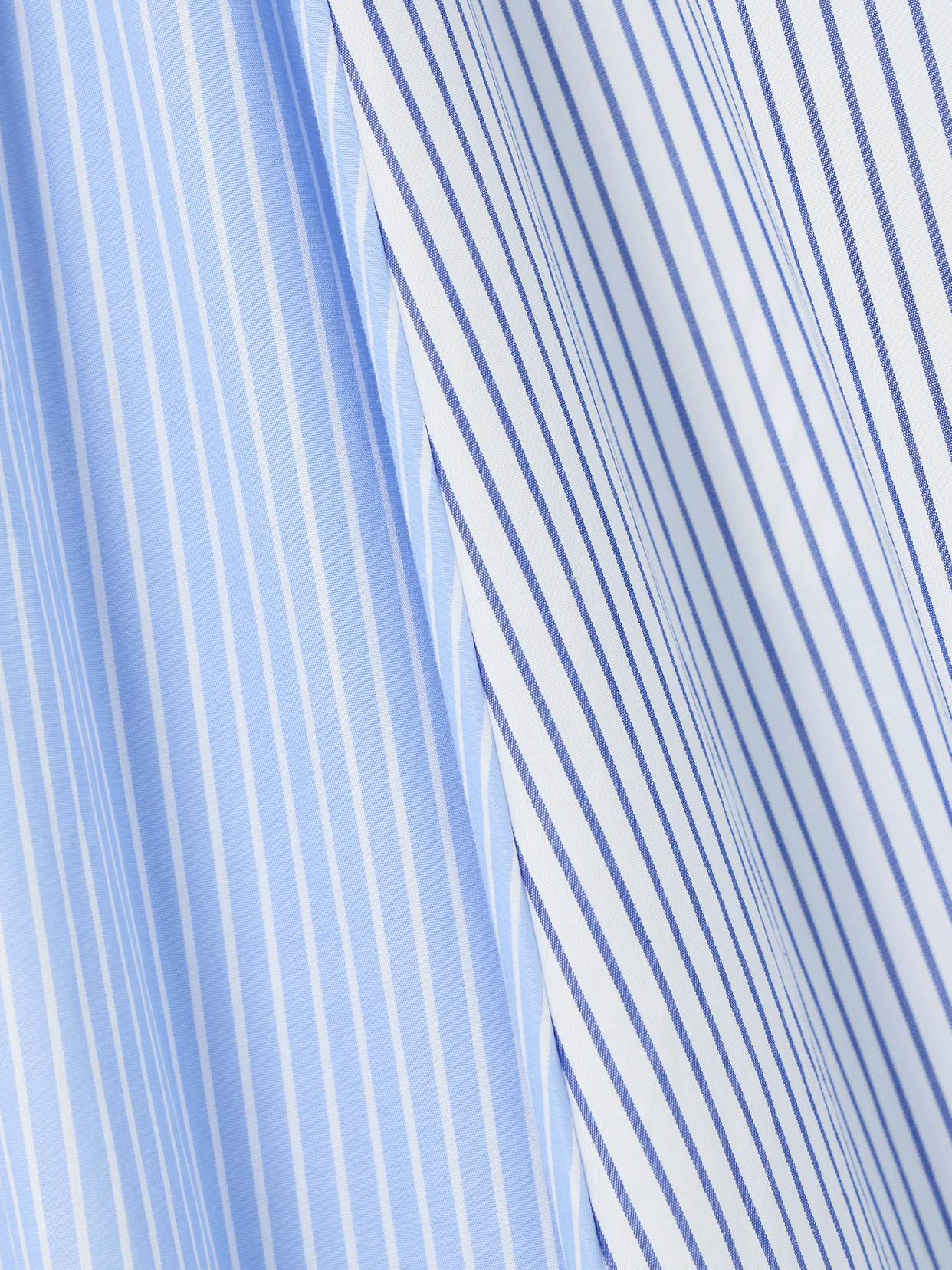 Simkhai Chamberlain Cotton Midi Dress Periwinkle Multi Stripe In Blue