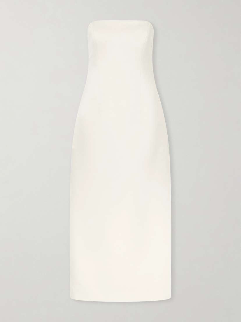 Simkhai Enid Satin Midi Dress