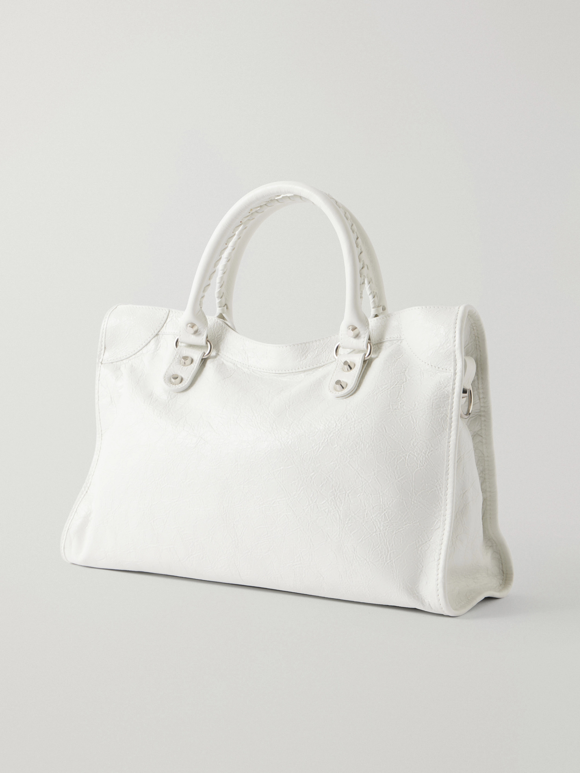 Balenciaga Le City medium embellished leather tote bag