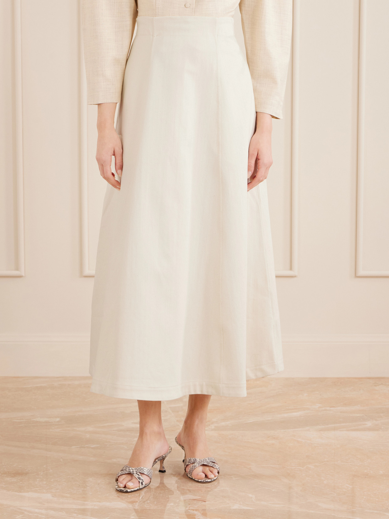 India Denim Midi