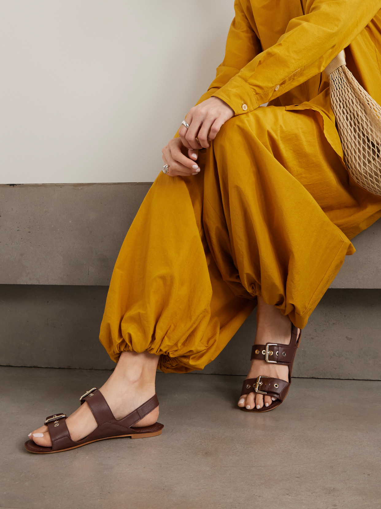 The Double Buckle Sandals