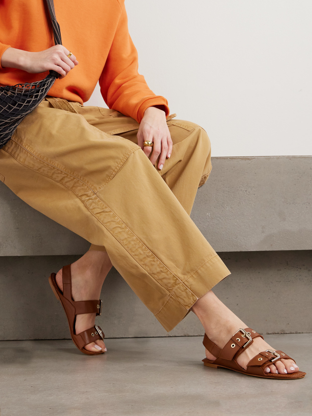 The Double Buckle Sandals