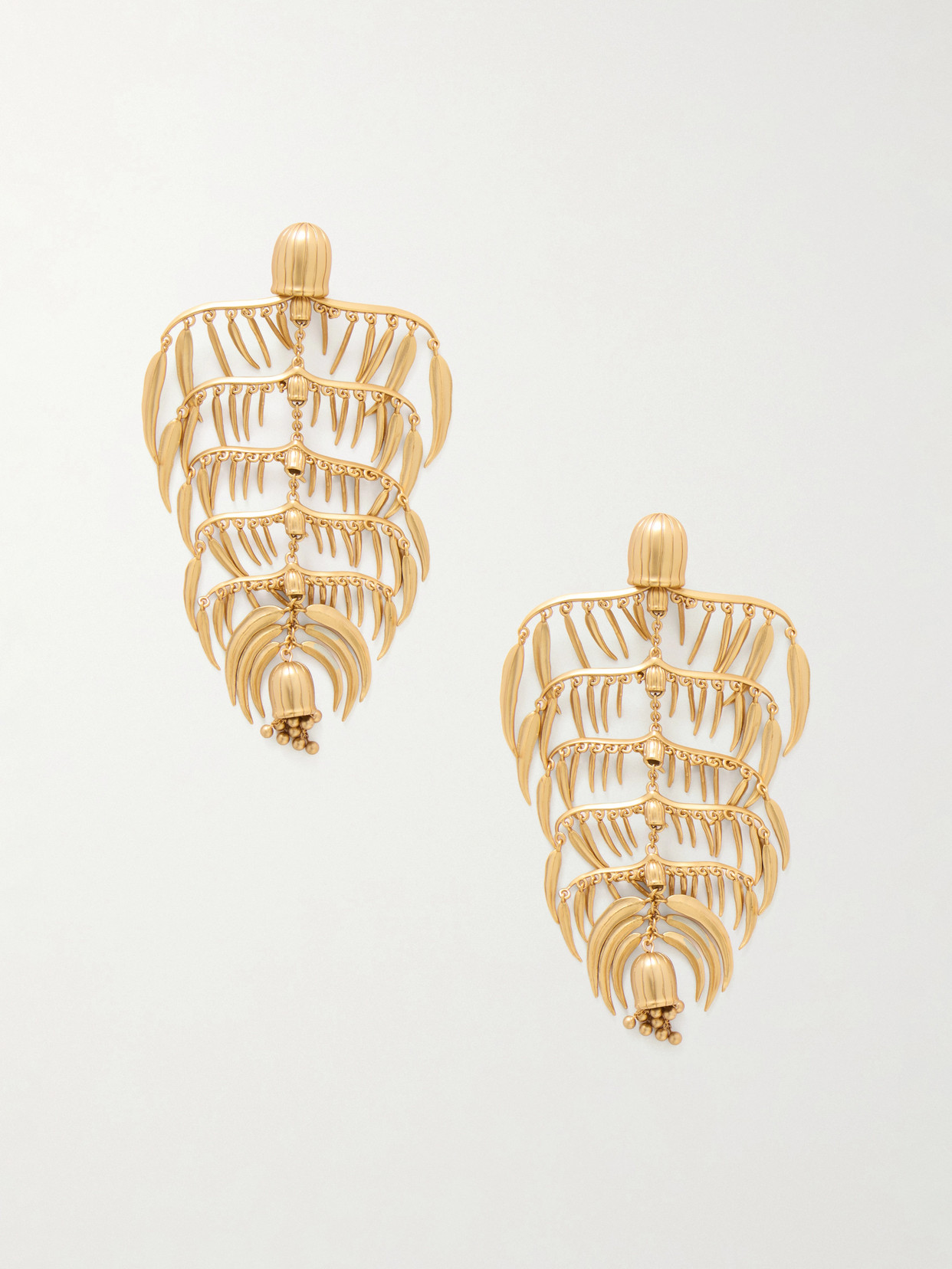Zimmermann Mira Chandelier Gold-tone Earrings