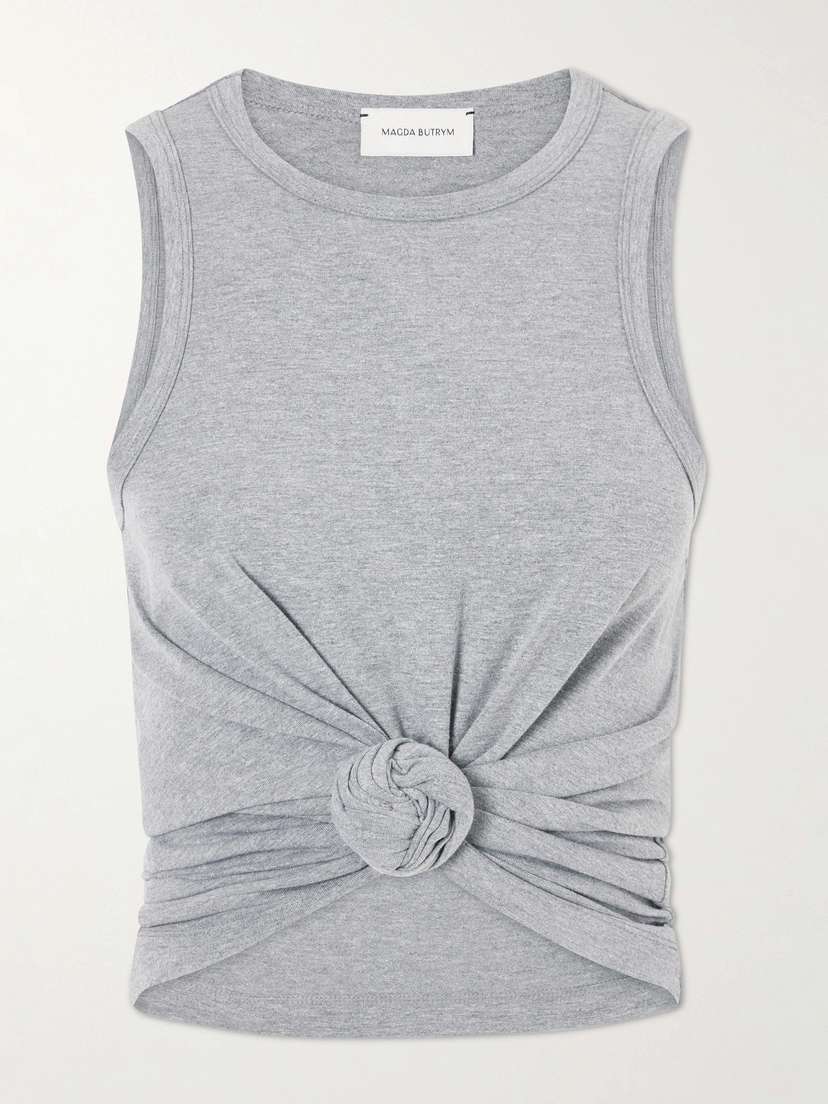 Magda Butrym Cotton-stretch Tank Top