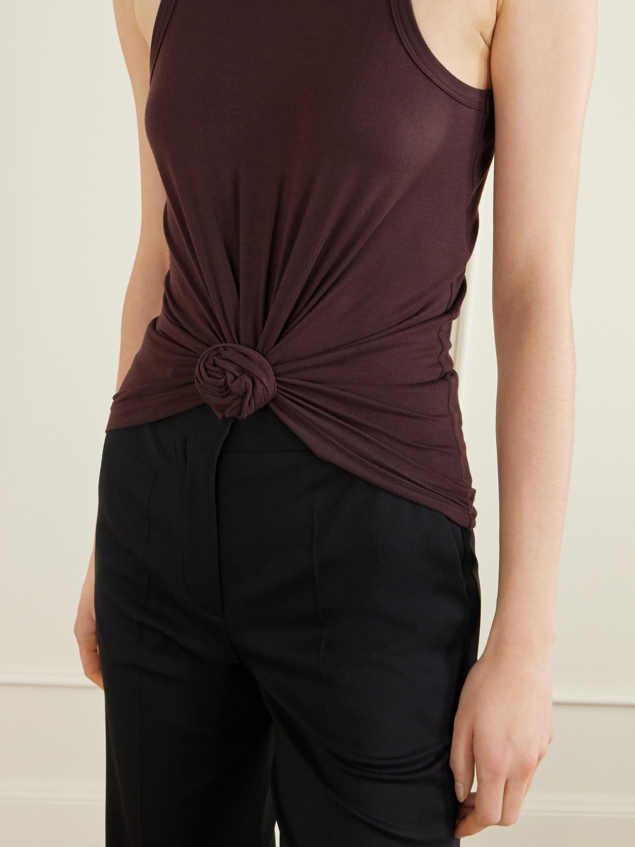 Cotton-Stretch Tank Top