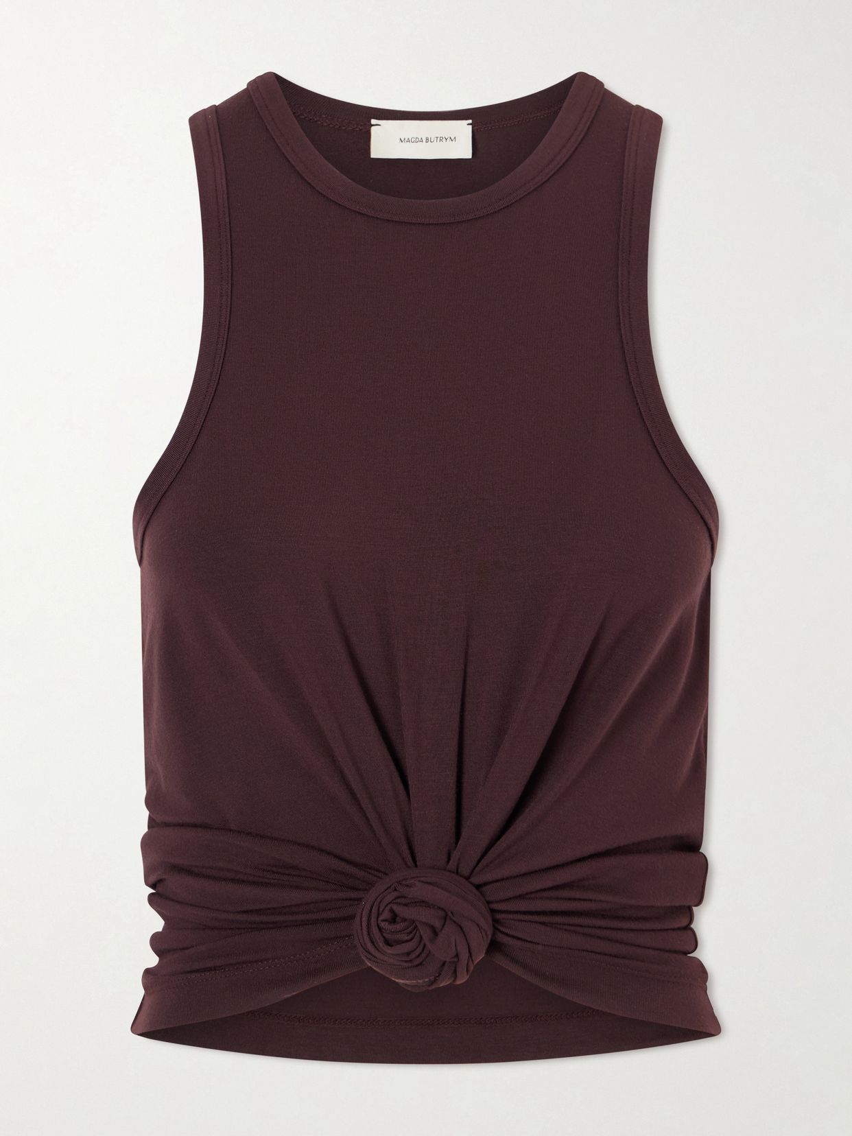 Magda Butrym Cotton-stretch tank top