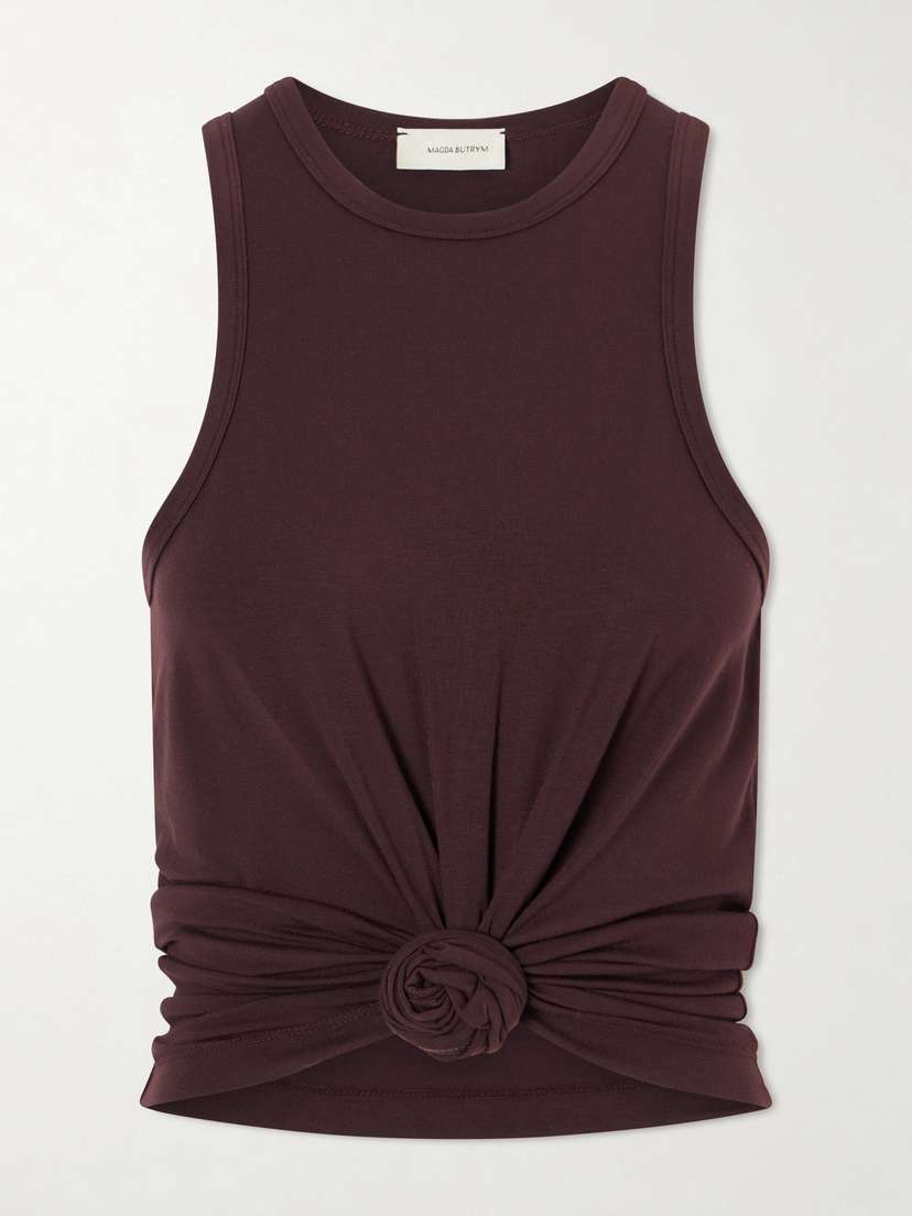 Magda Butrym Cotton-stretch Tank Top