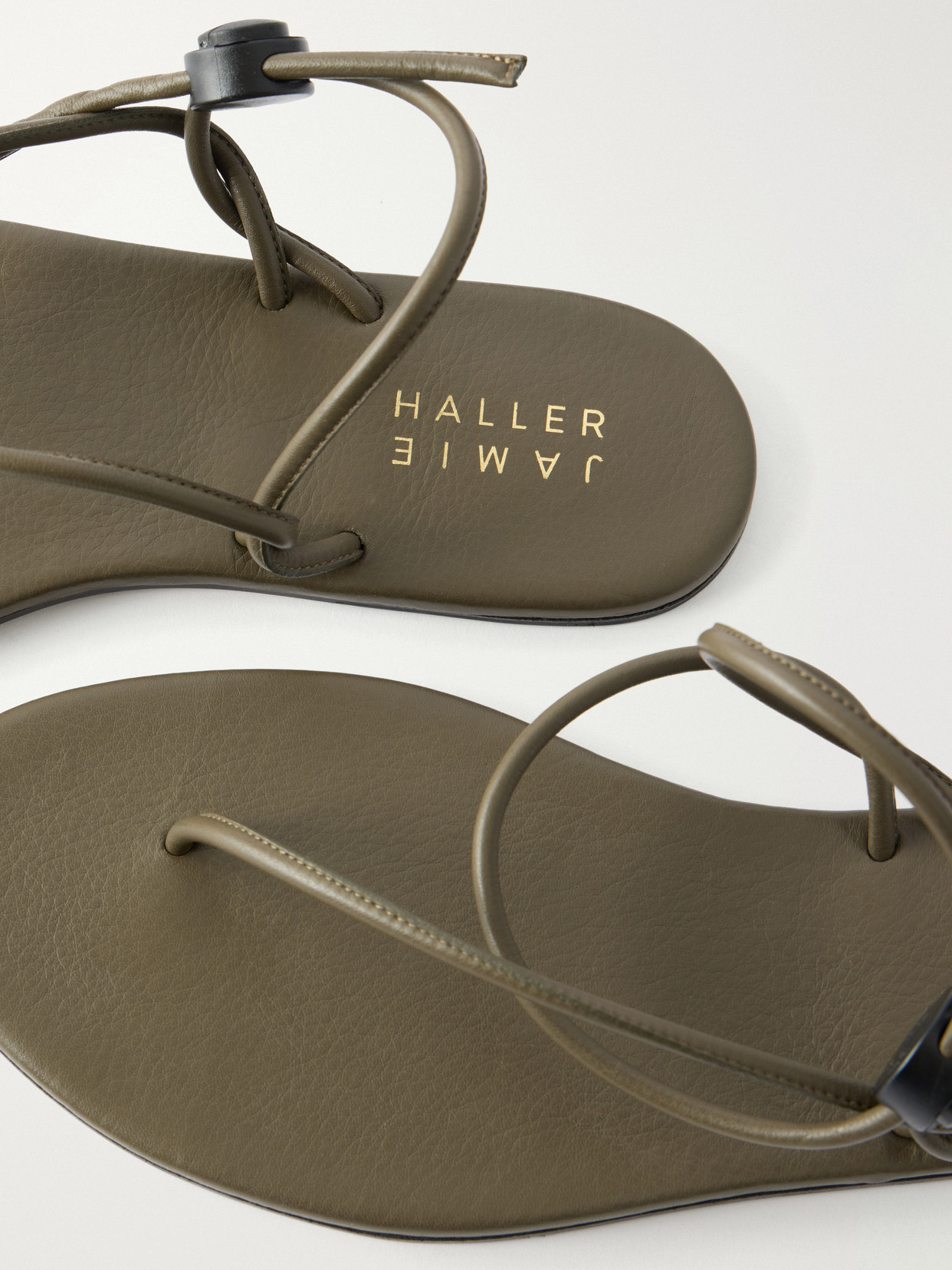 The String Theory Leather Thong Sandals
