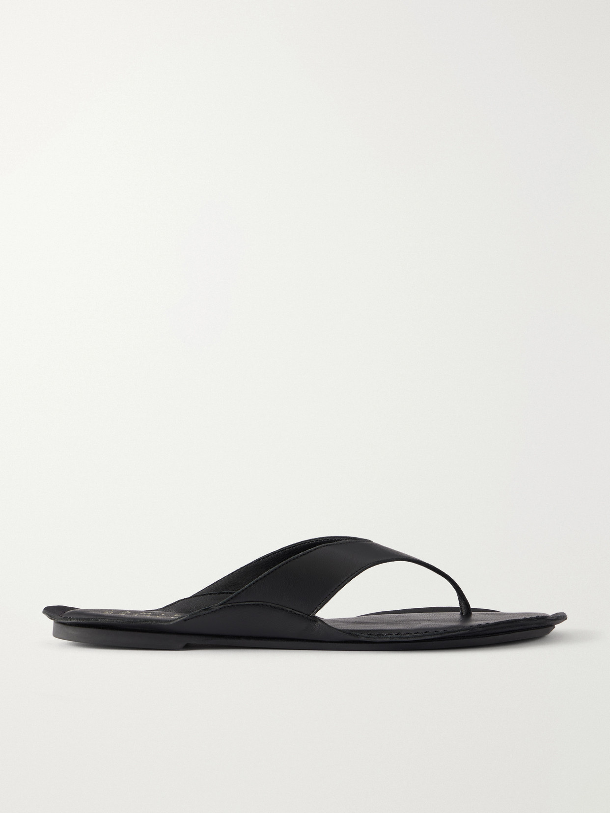 Jamie Haller - The San Diego Leather Thong Sandals - Black
