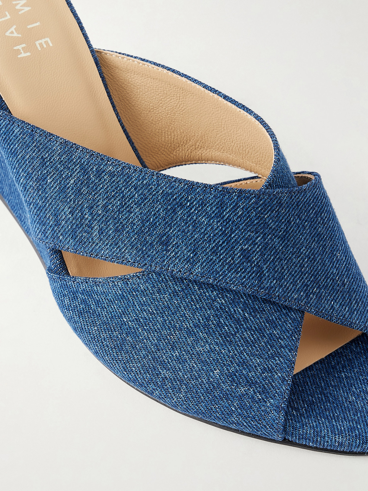 The Rose Denim Sandals