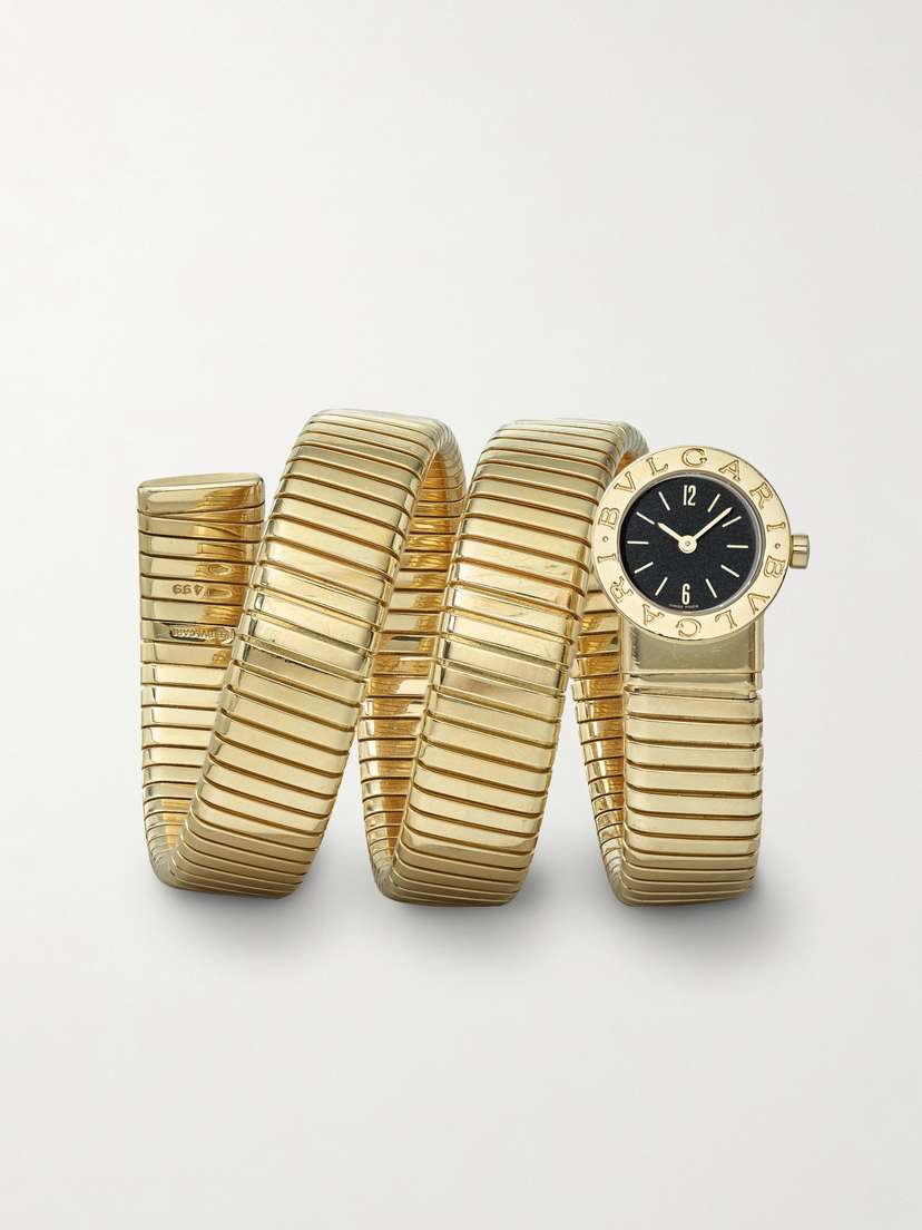 Stephanie Windsor Bulgari Vintage 1990s Bb191t6 19mm 18-karat Gold Watch