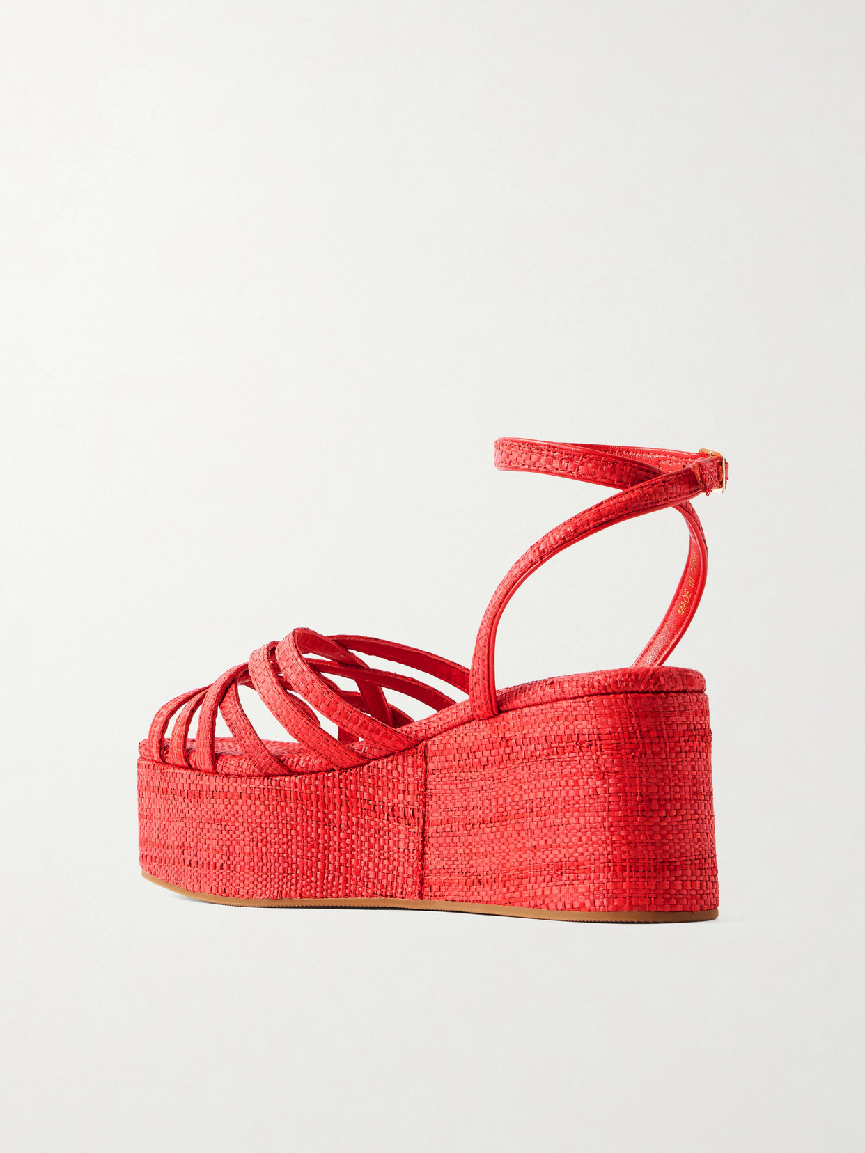Channing Raffia Platform Sandals