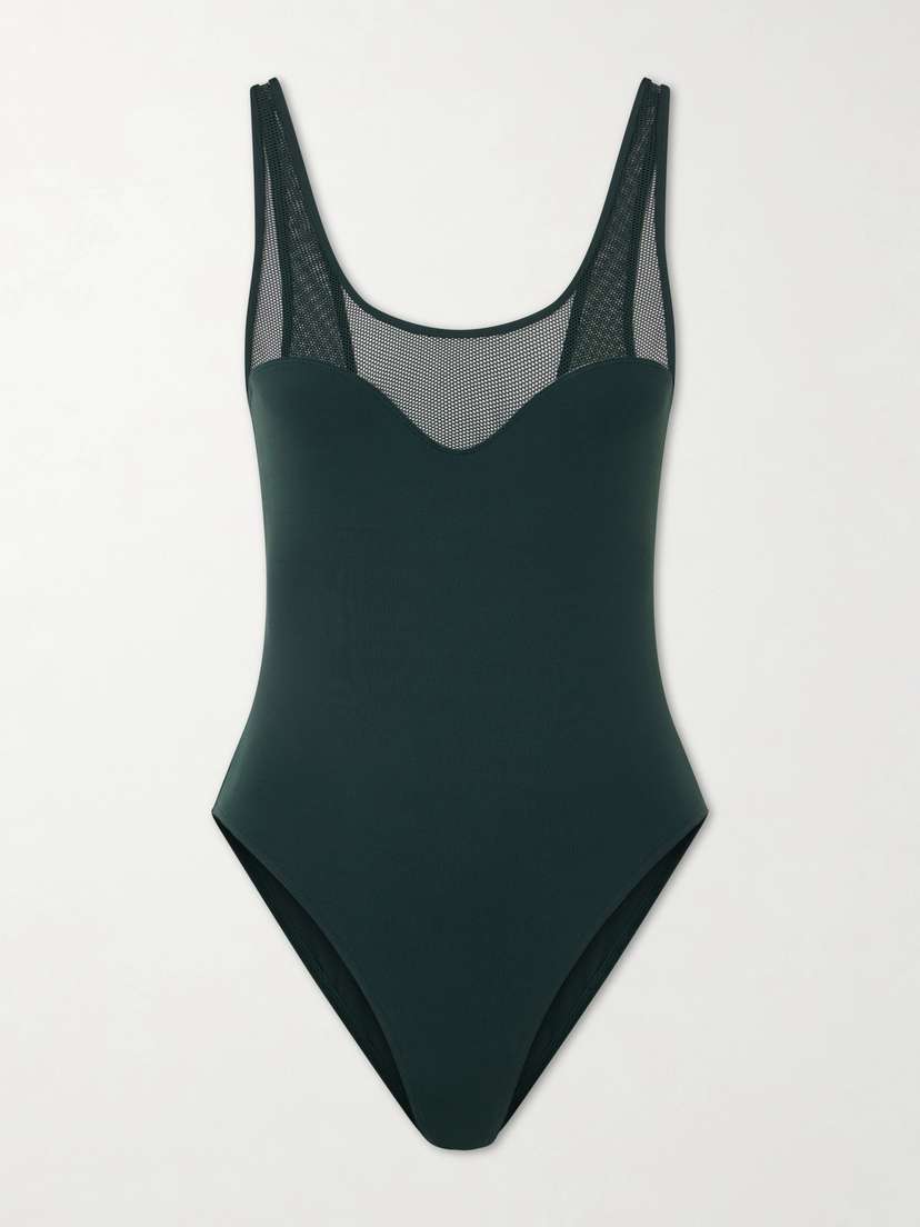 Eres Charisme Mesh Panel Swimsuit