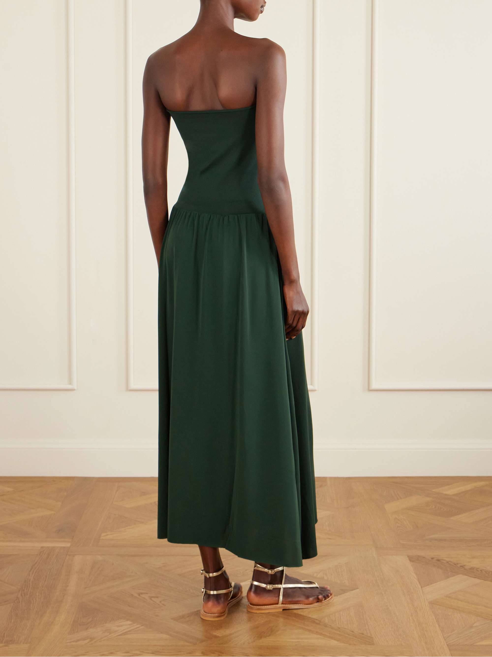 ERES Oda strapless stretch-jersey maxi dress