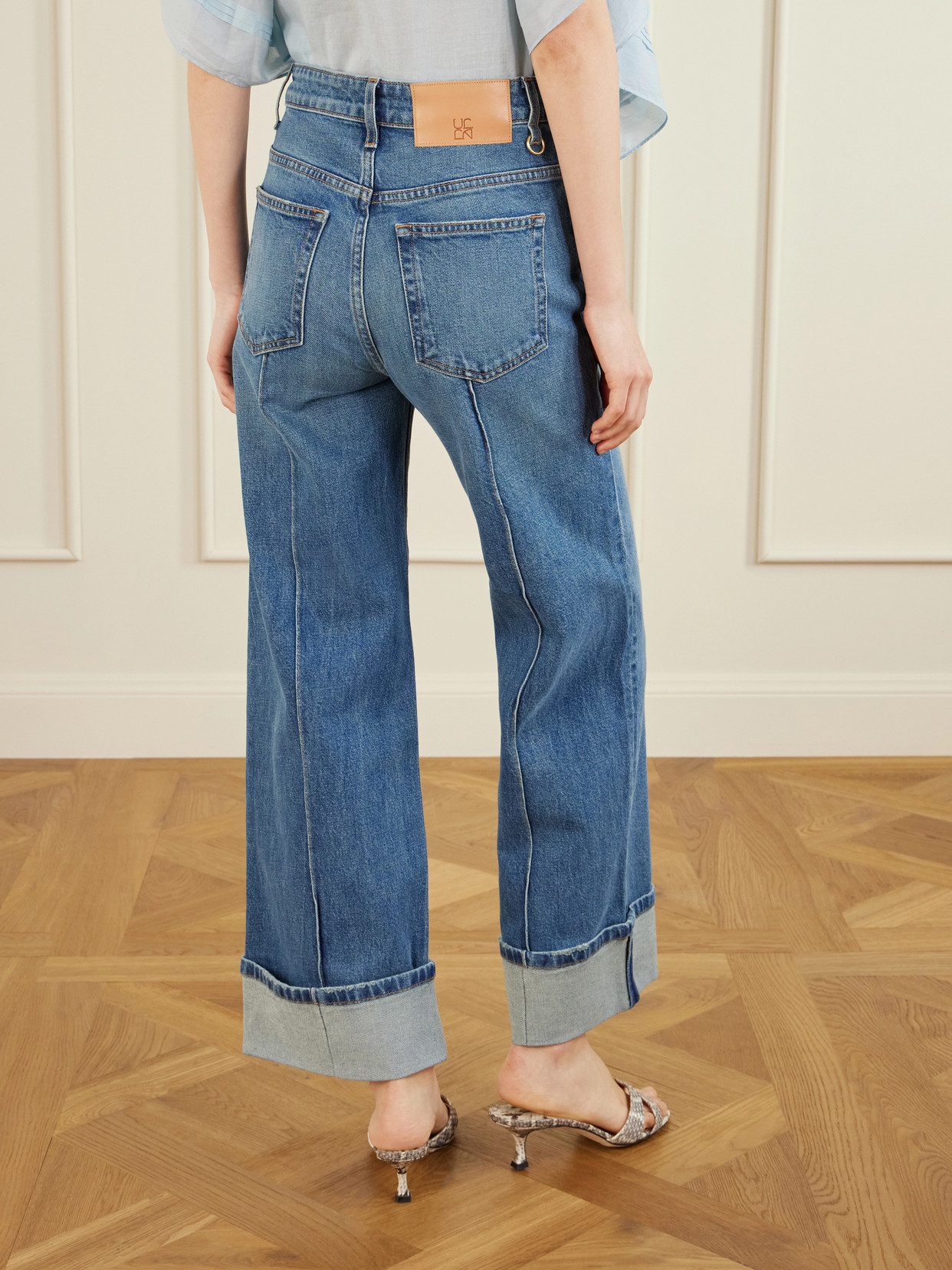Genevieve Wide-Leg Jeans