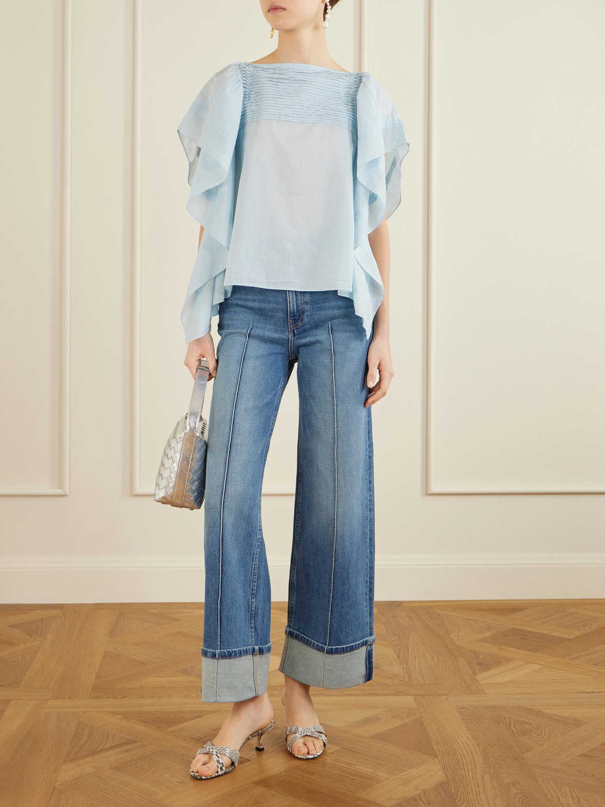 Genevieve Wide-Leg Jeans