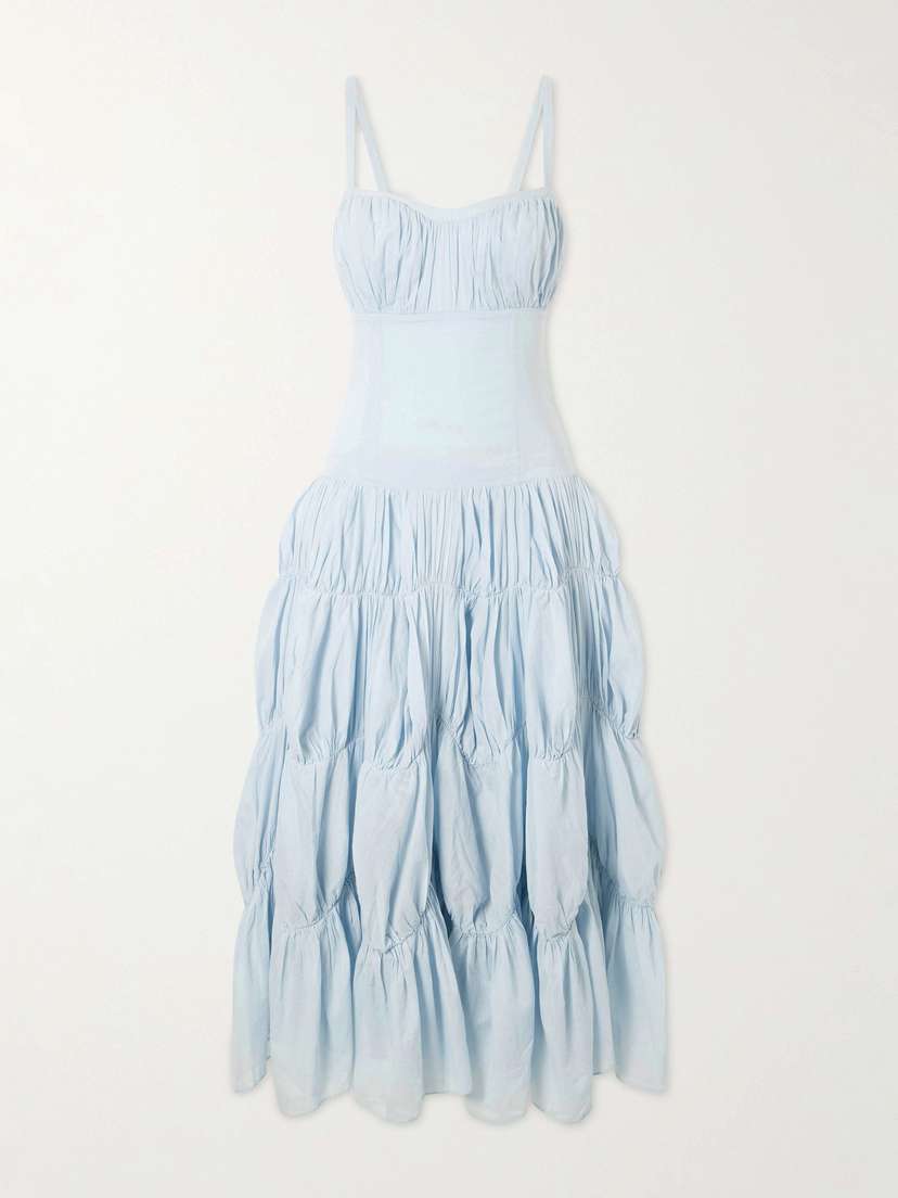 Ulla Johnson Emmalina Cotton Midi Dress