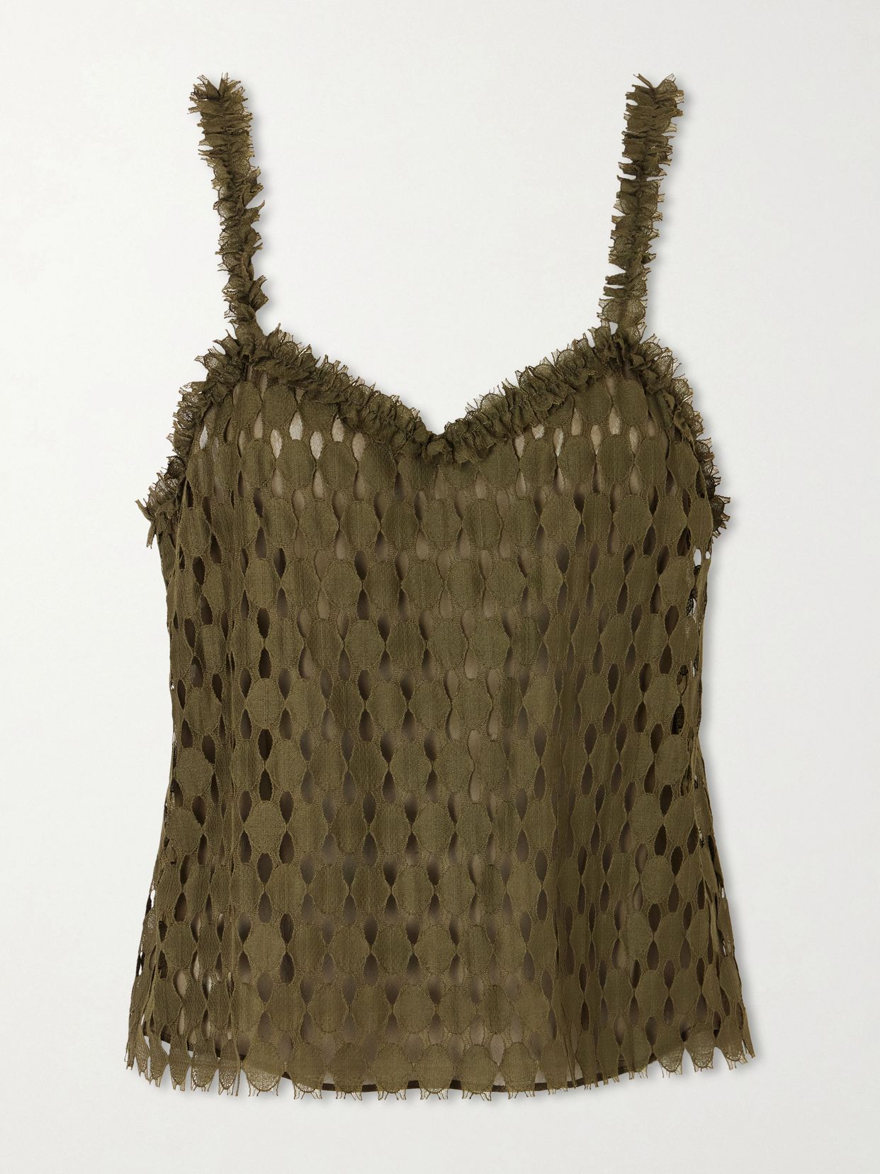 Ulla Johnson Francoise cotton-blend lace top