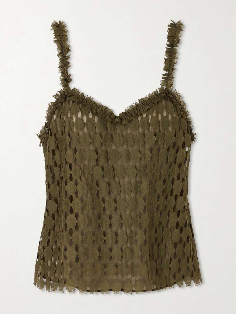 Ulla Johnson Francoise Cotton-blend Lace Top