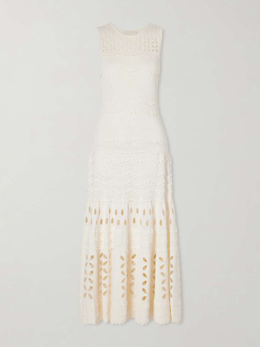 Ulla Johnson Lakshmi Knitted Midi Dress
