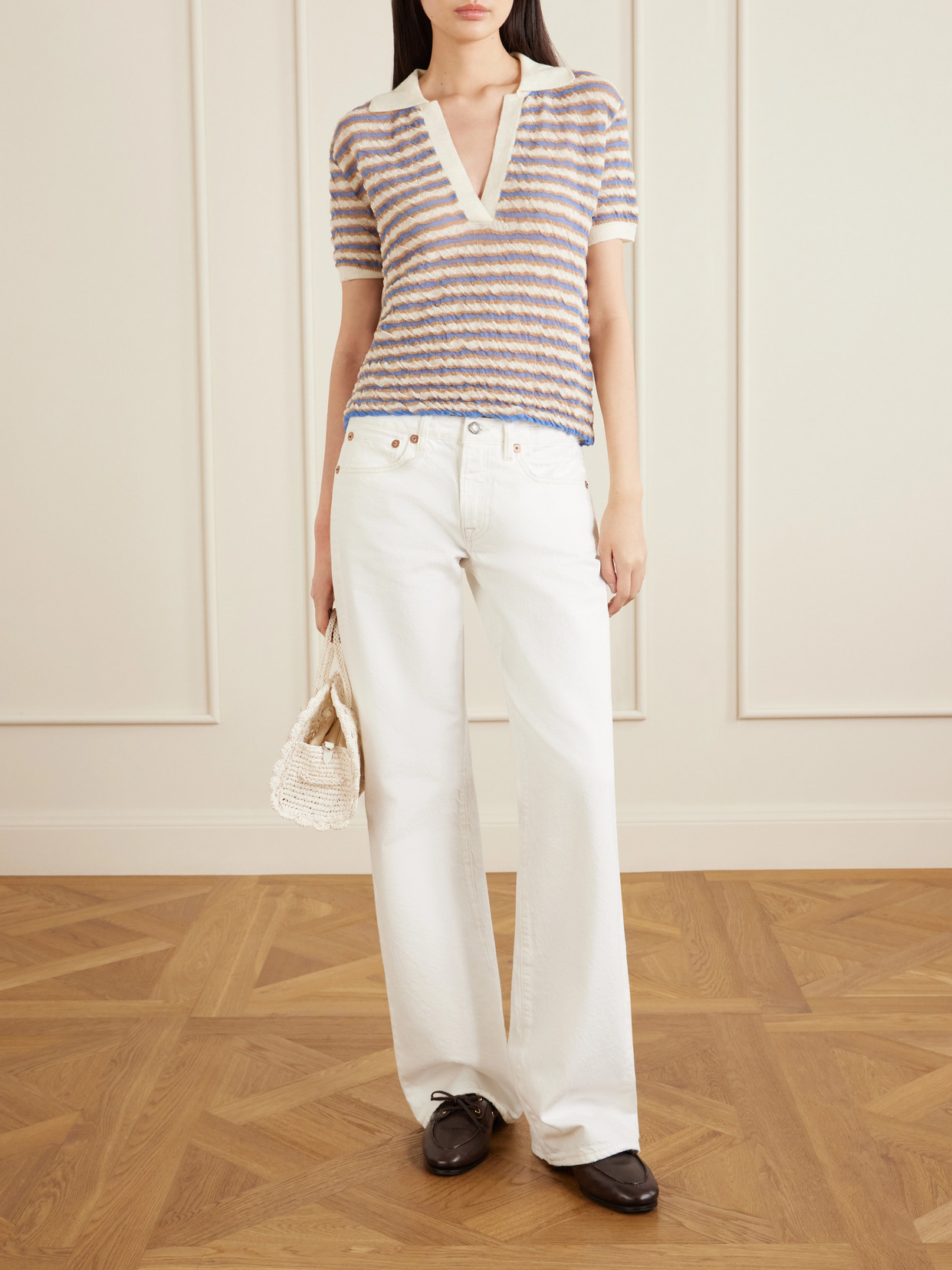 Ophelia Striped Polo