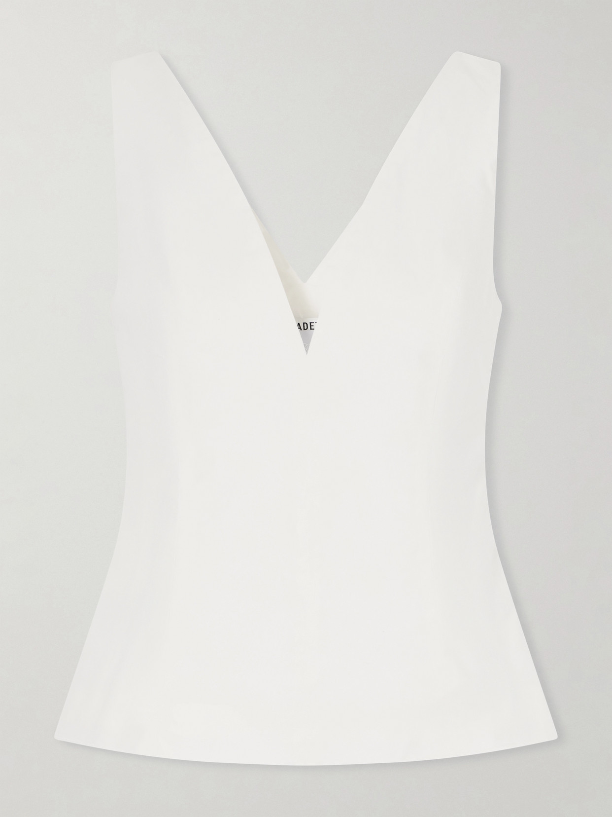 Bernadette Cotton-blend Blouse In White