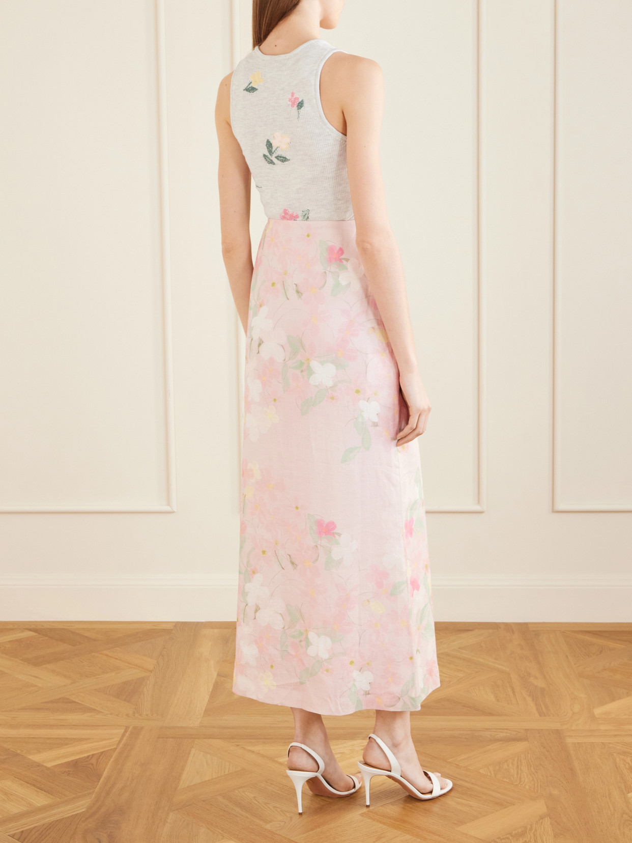 Carmen Floral-Printed Midi