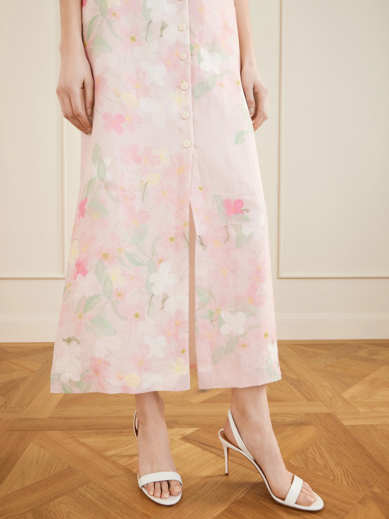 Carmen Floral-Printed Midi