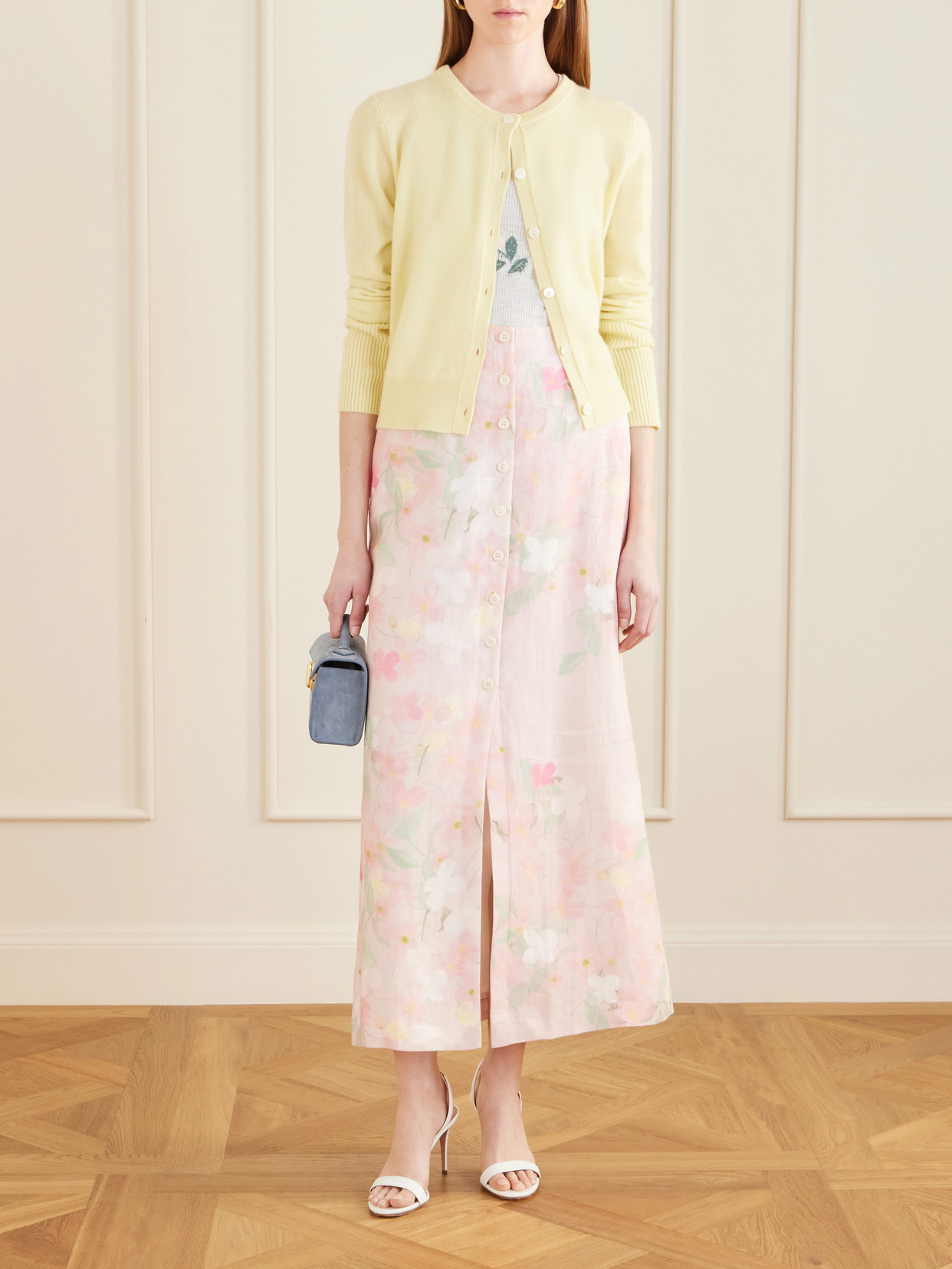 Carmen Floral-Printed Midi