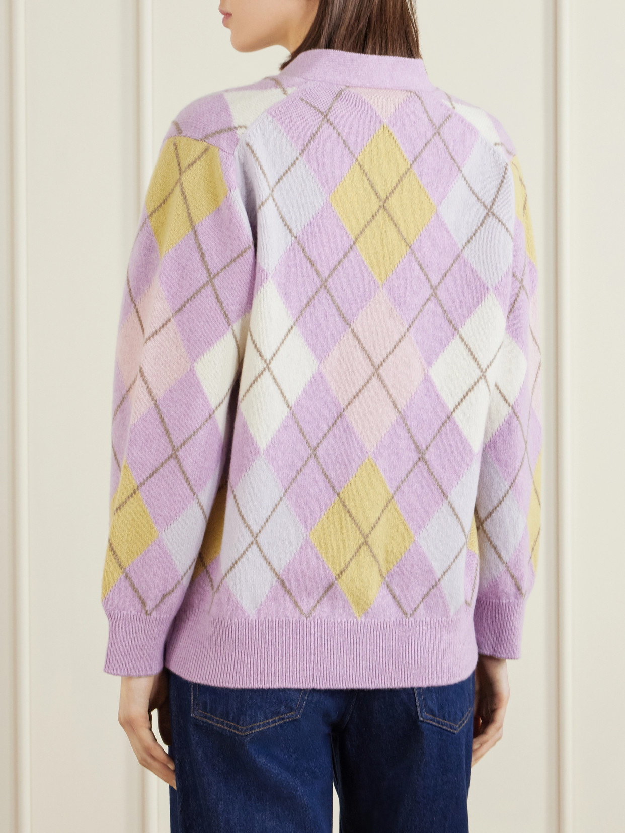 &Daughter - Argyle Cardigan