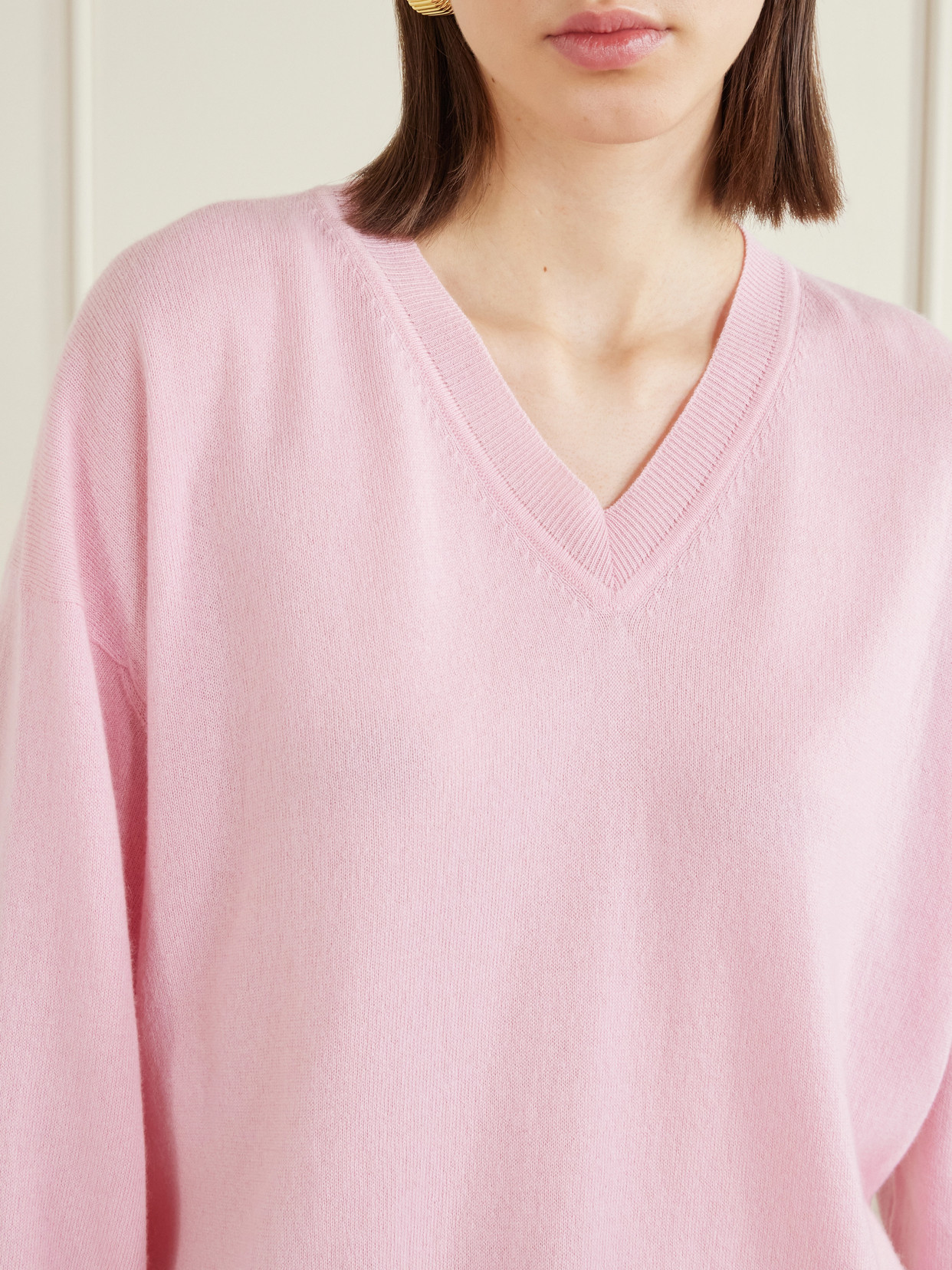 &Daughter - Tahra Cashmere And Cotton-Blend Sweater