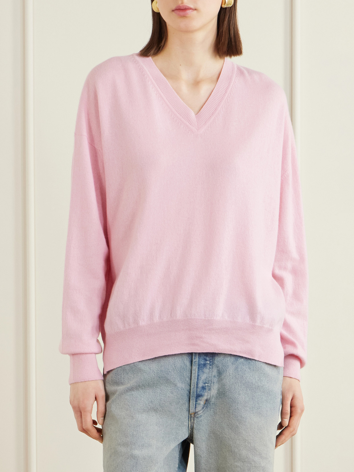 &Daughter - Tahra Cashmere And Cotton-Blend Sweater