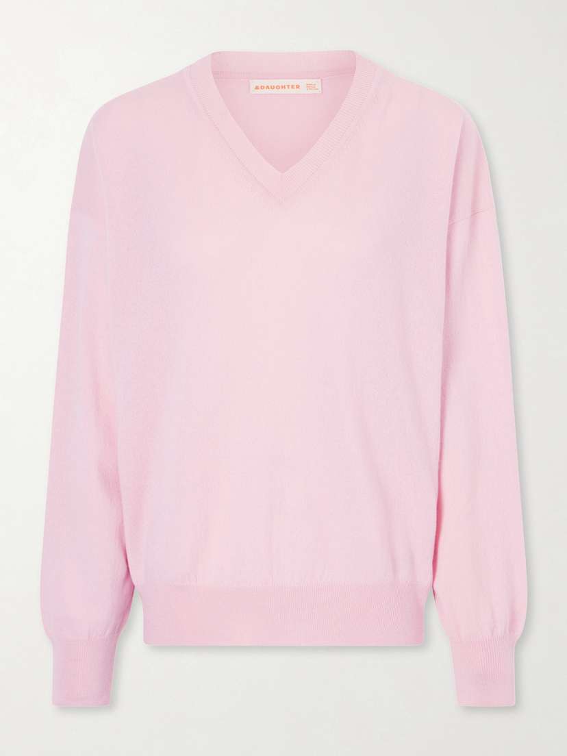 &Daughter Tahra Cashmere And Cotton-blend Sweater