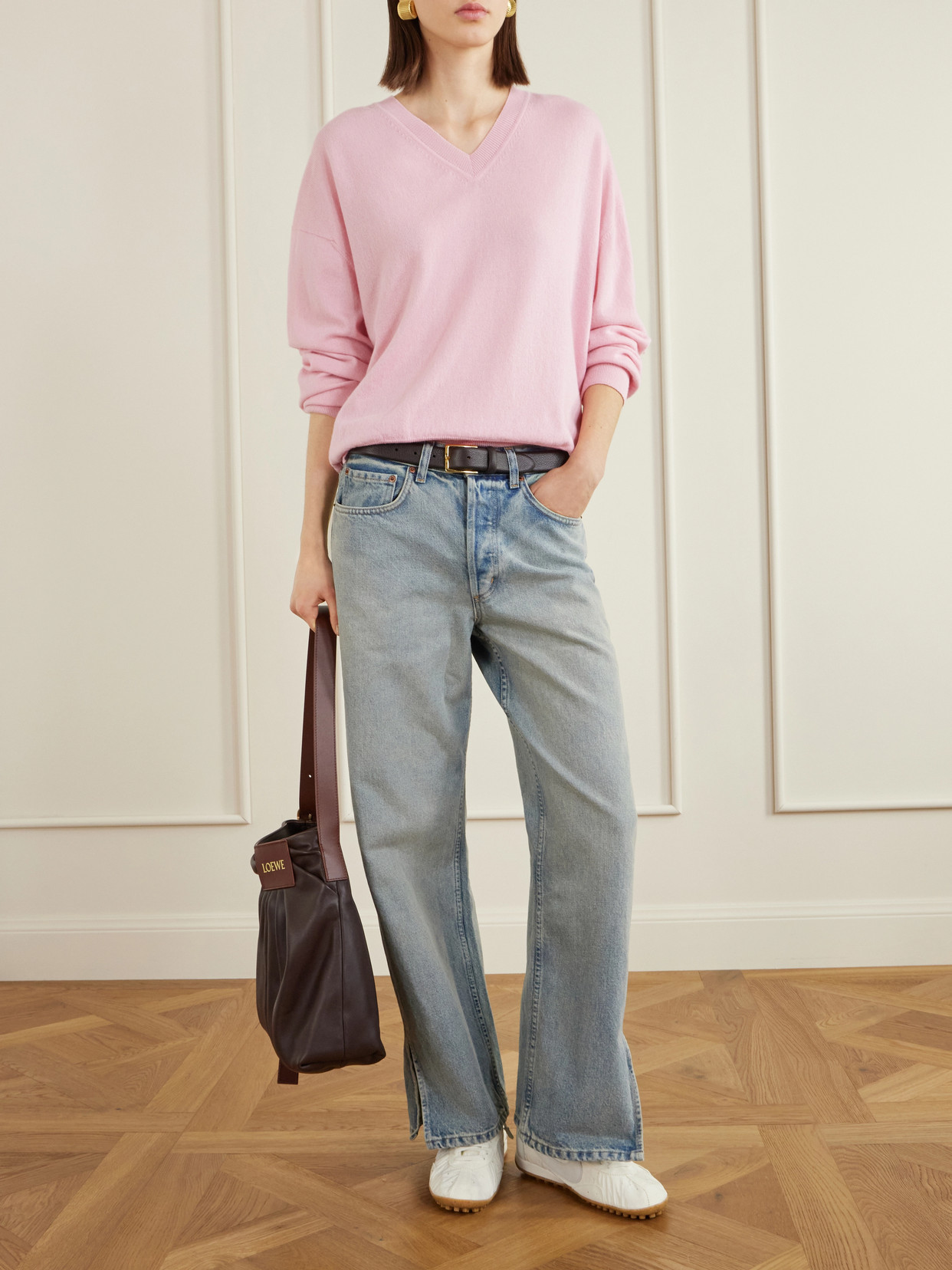 &Daughter - Tahra Cashmere And Cotton-Blend Sweater