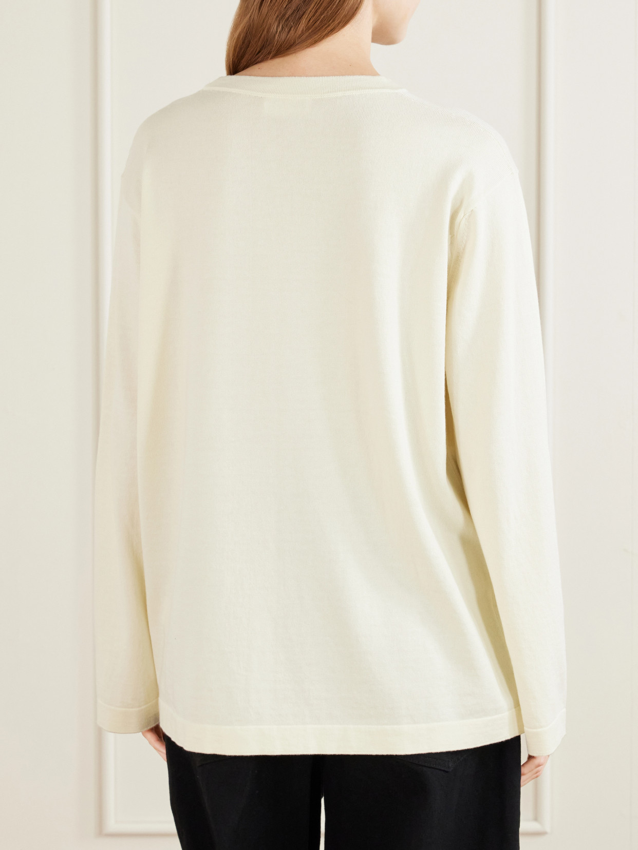 &Daughter - T-Knit Cotton-Jersey Sweater