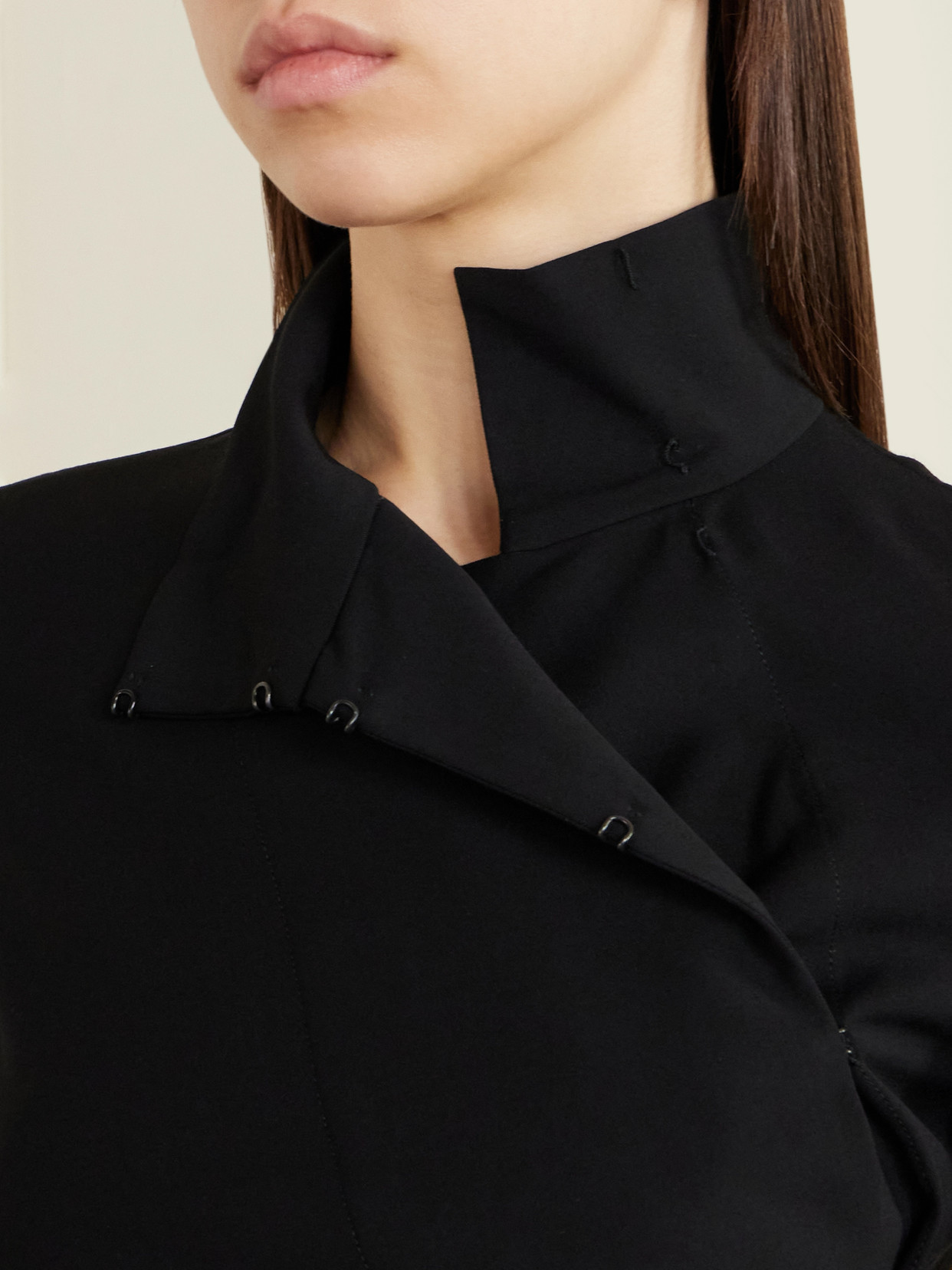 Twist Stretch-Crepe Jacket