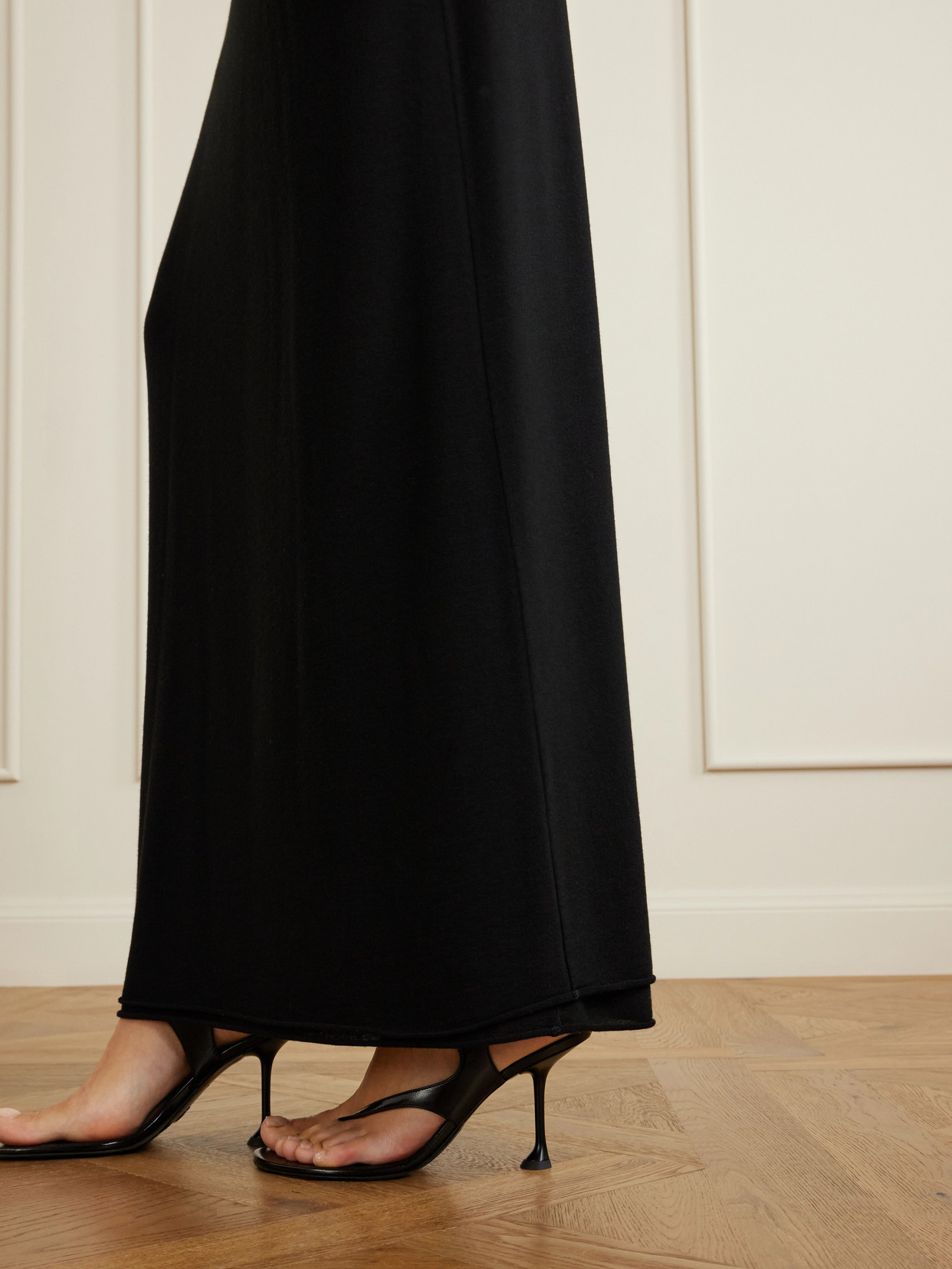 Stretch Tencel Modal, Silk And Cashmere-Blend Maxi