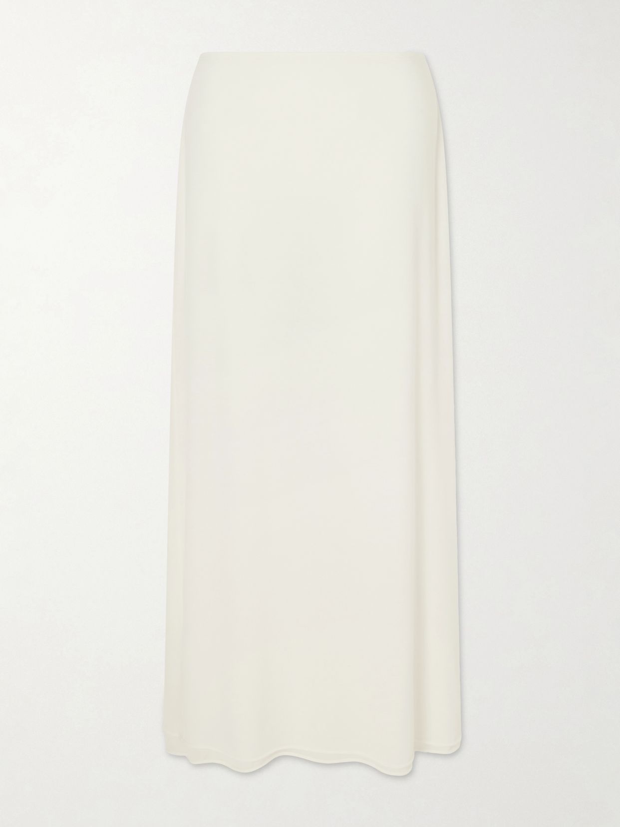 Stretch TENCELTM modal, silk and cashmere-blend maxi skirt